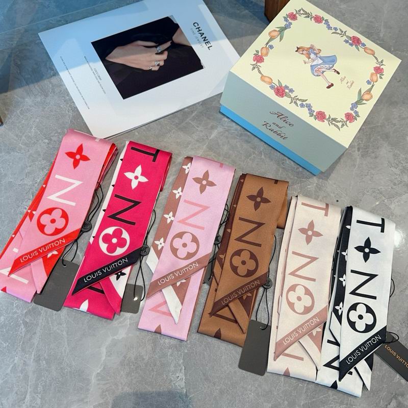 LV Silk ribbon 8X120cm E041814